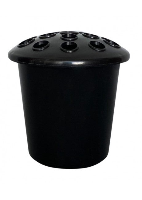 Small grave pot black